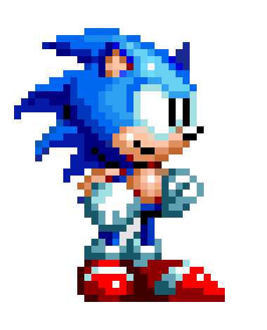 Sonic (Sonic the hedgehog CD 2 Fan concept)