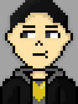 [c9c00b] *He was sitting in PAM Center, strangely content, chewing on taffy.*