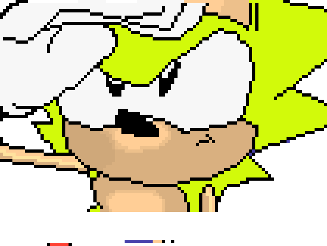 [10304b] Super Sonic CD Pixel Art - Intro 