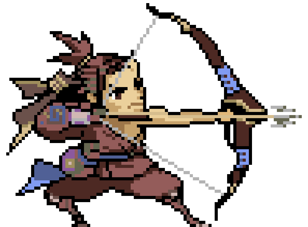 [9664c4] Hanzo Pixel Art Spray