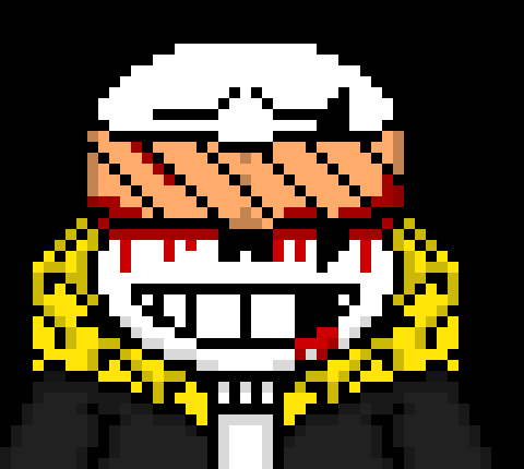 ......... *feels himself going limp from loss in blood*