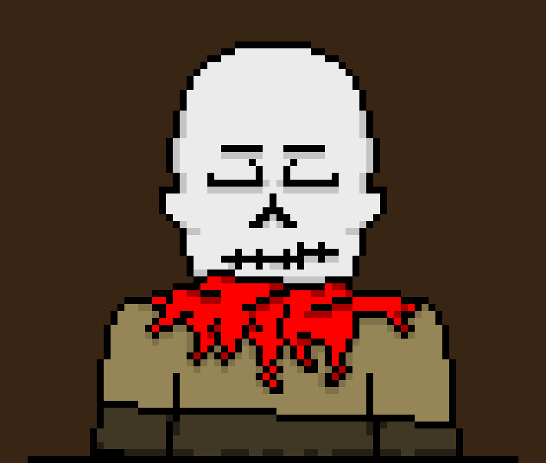 [2fbf6b] * Name the fallen human. `` C H A R A ``