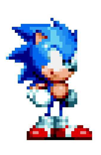 Sonic Mania T.Sonic sprite - Kenzo Vargas