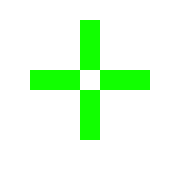 [23d8b0] green crosshair