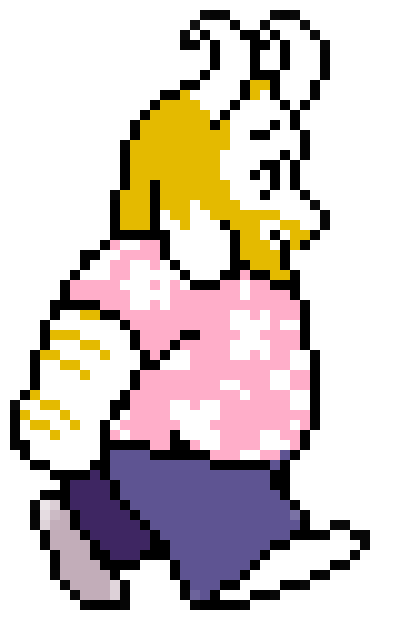 [9afd85] Asgore pink sprite R3 fix new