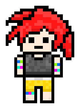 [f73a7a] Danganronpa Pixel Sprite Base