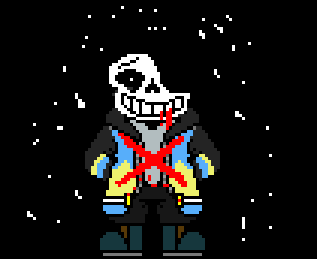 [7fc0e7] PARADOX EPIC!sans dieing