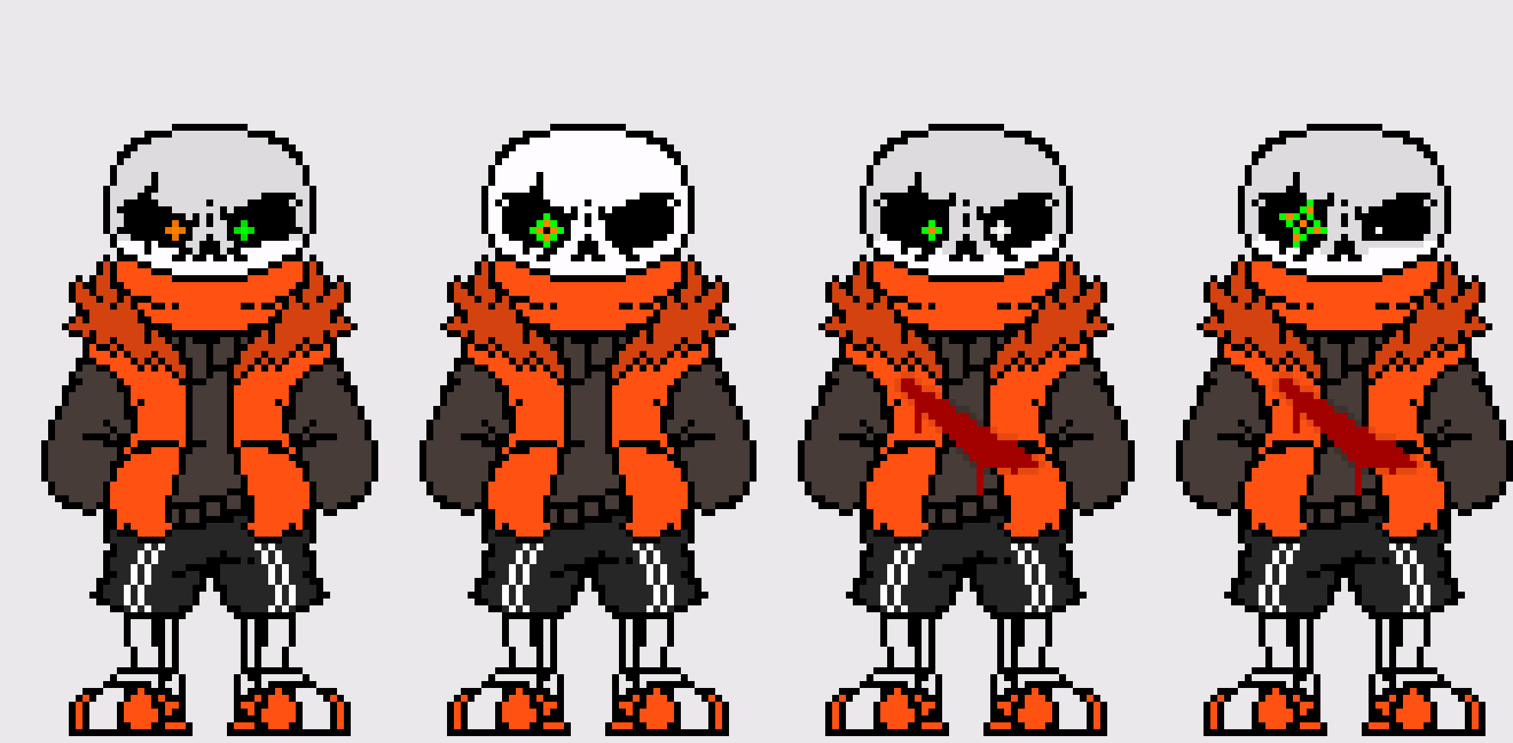 [14e009] UnderMAD HARDMODE Sans Phases 1-4