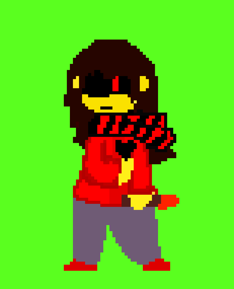 [904ba9] SHE TAKE OTHER EYE OUT STUFF IN THE SANS EYE SCOCKET she very pssst