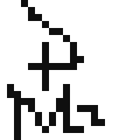 [5ecaed] pixel skull