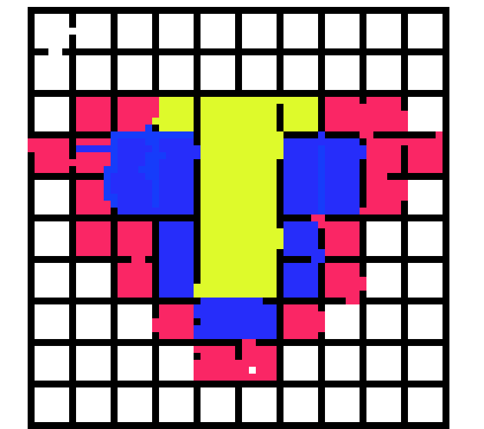 [6c9cc0] 10x10 grid heart 