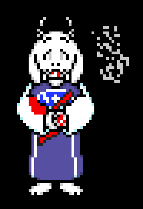 [707ecd] dusttale Toriel Overworld sprite