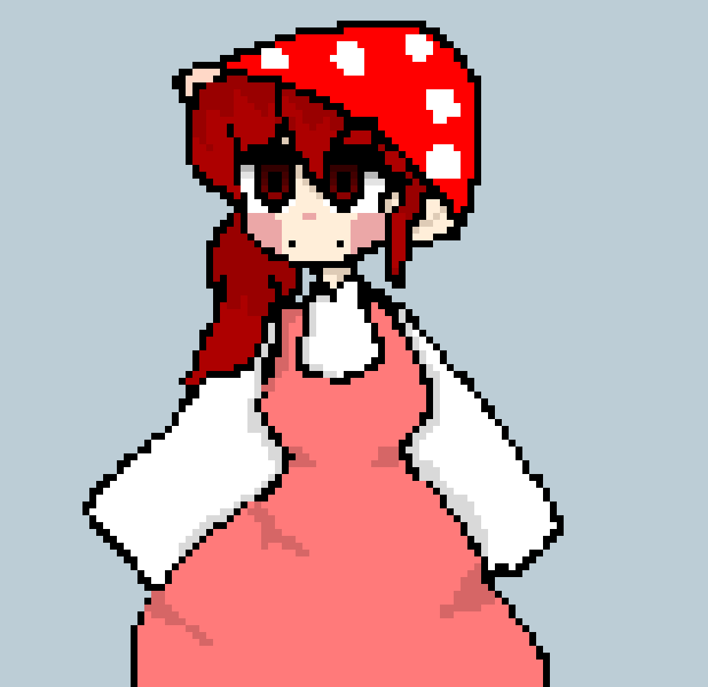 [2a844e] Mushroom girl