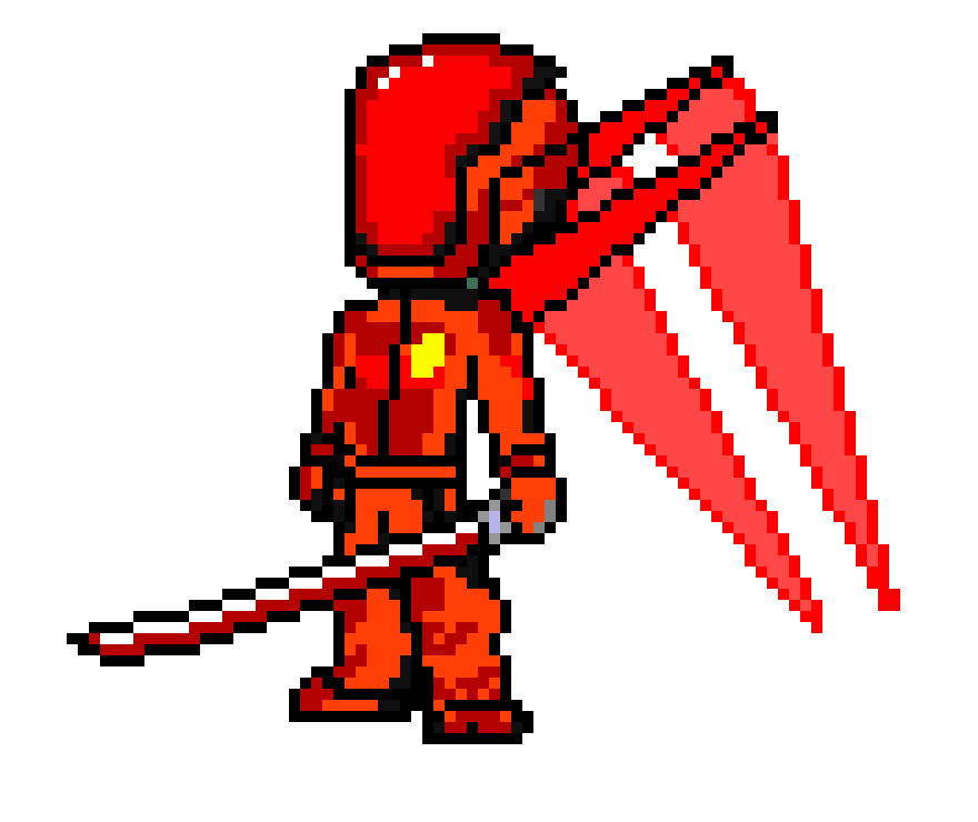 [9664c4] Red Techno Warrior 