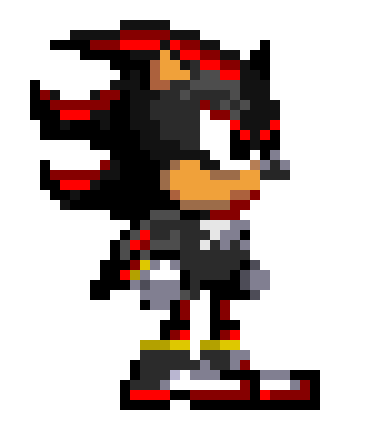 Shadow in Sonic 1 Style