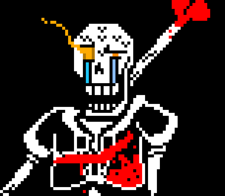 Disbelief Papyrus: [backbone plays out loud] SANS AND UNDYNE WOULD HAVE KILLED YOU [summons sans and undyne]