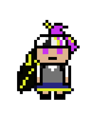 [bd0064] danganronpa pixel sprite  sayaki