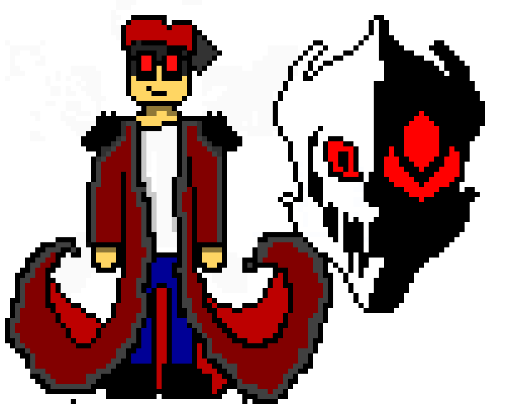[49cd9d] *uses magic to pick up the kid* hello little guy. oh, to introduce myself I'm Theron