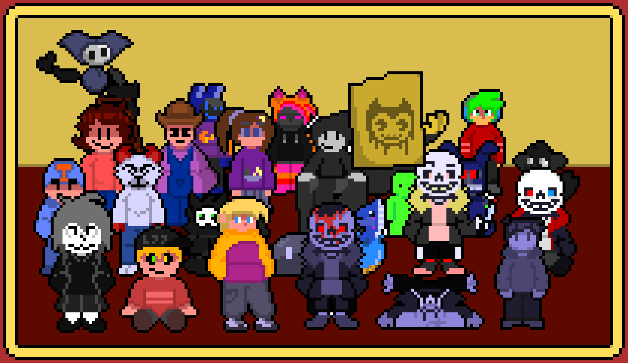 [fcc22b] Can we all just appreciate the 2021 PAMily photo that Jase made?