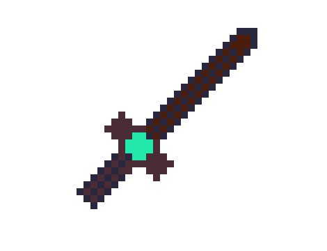 [9664c4] Obsidian sword