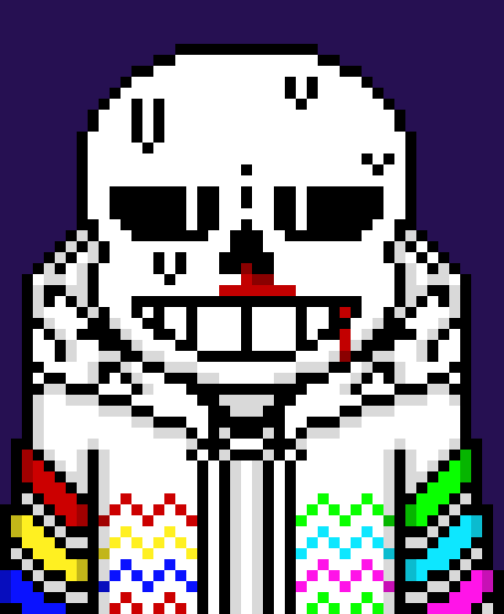[b63bdb] *copies Cross/Cross Chara's abilities and uses overwrite to make thousands of knives appear in the sky*