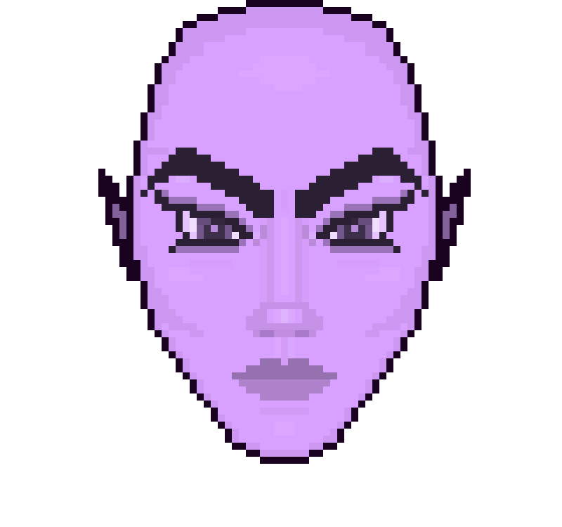 alien face 