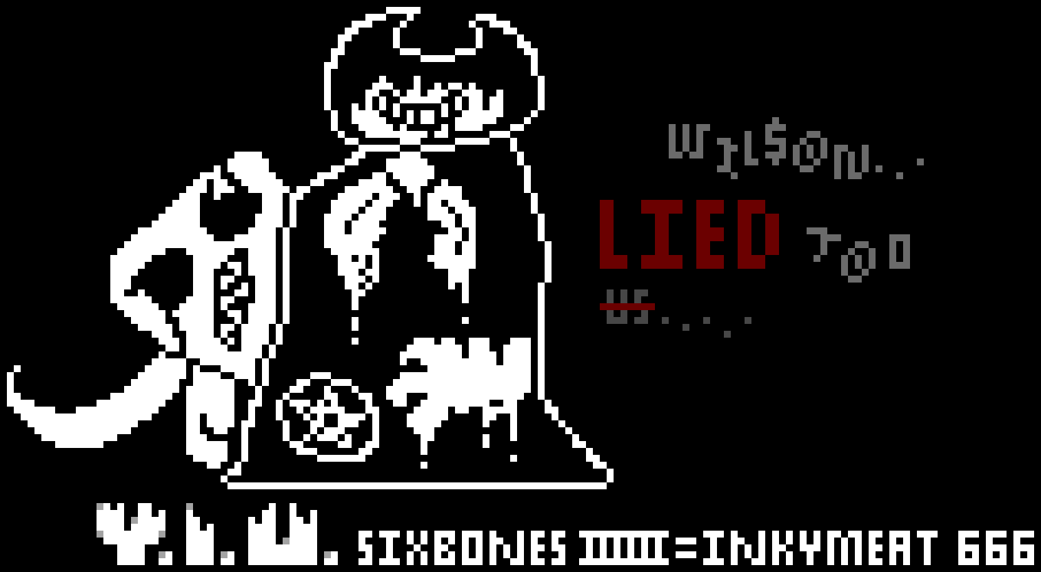 [9664c4] Y.I.U. SixBones IIIIII = InkyMeat 666
