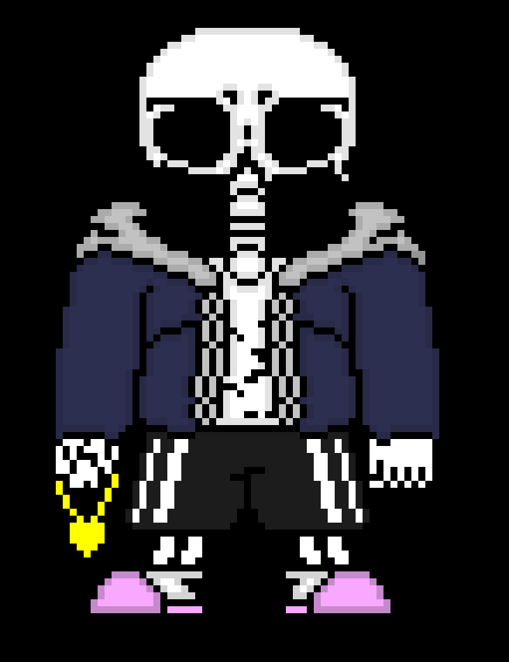 [e8cb42] what do you expect from a sans that got in a fight with Terror, this sans is lucky because Terror got bored of him so went away