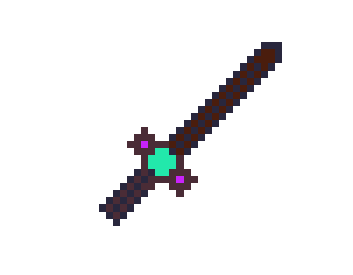 [9664c4] Obsidian sword