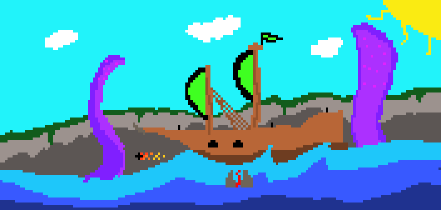 [dbb385] Kraken On Bay