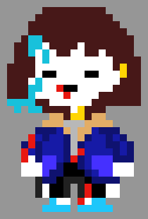 [9664c4] Frisk as Lock Tale Sans