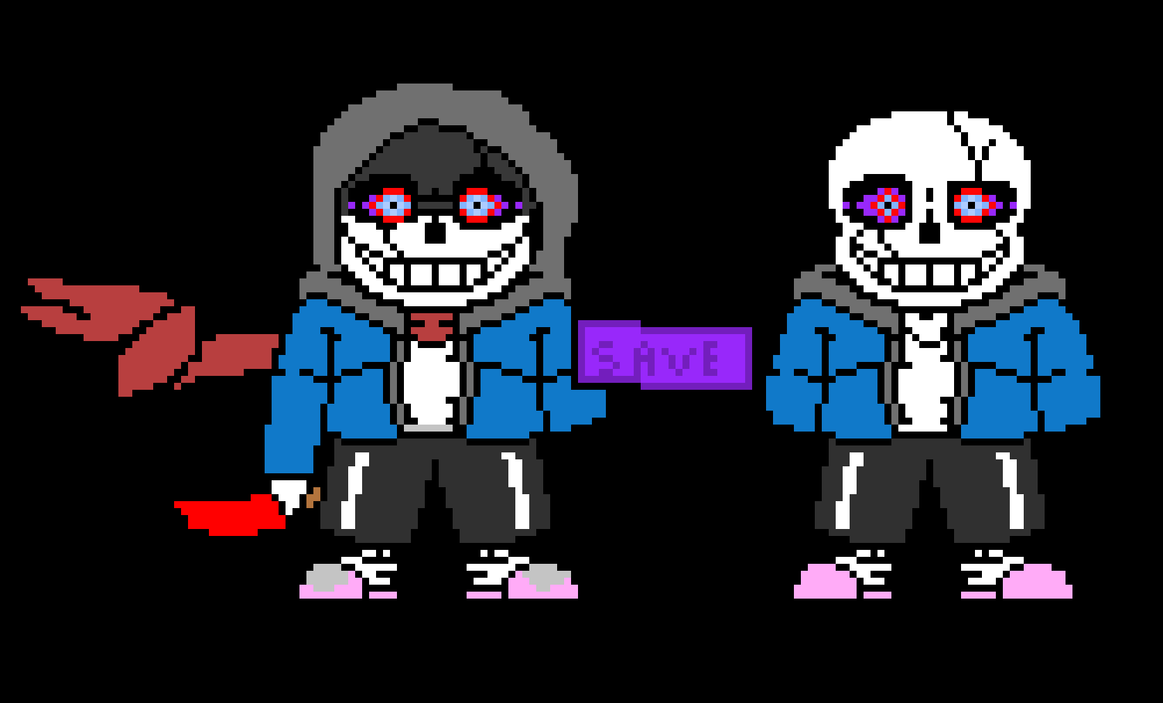 [3986df] undertale: desperation act 2 high tech lab encounter-hhs