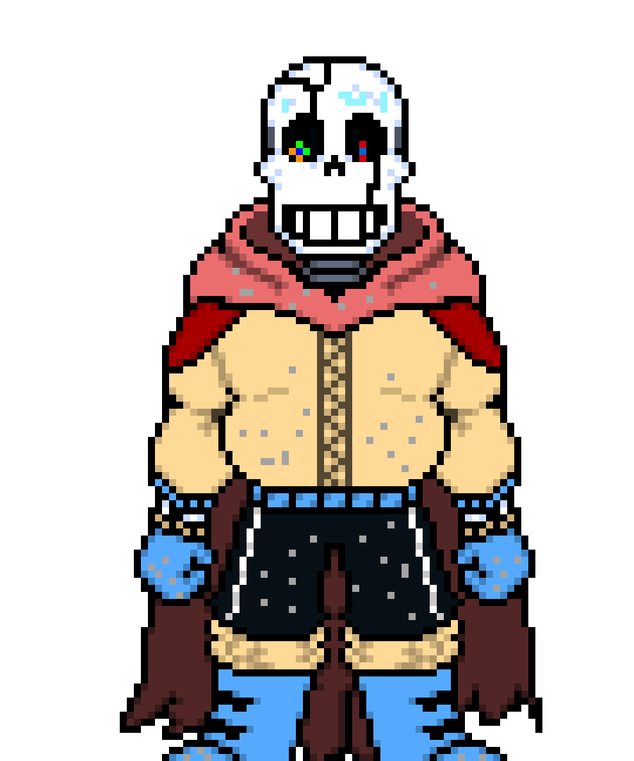 [9664c4] dust!Comic Papyrus phase 4:final struggle!