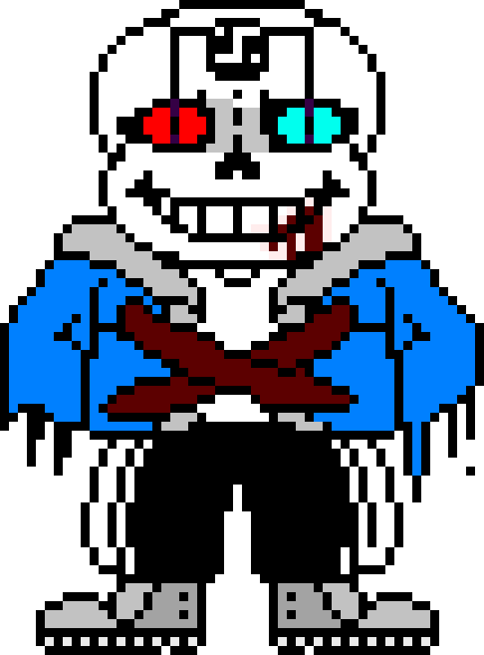 [9ba5d3] Undertale sans no tuduki phase 5