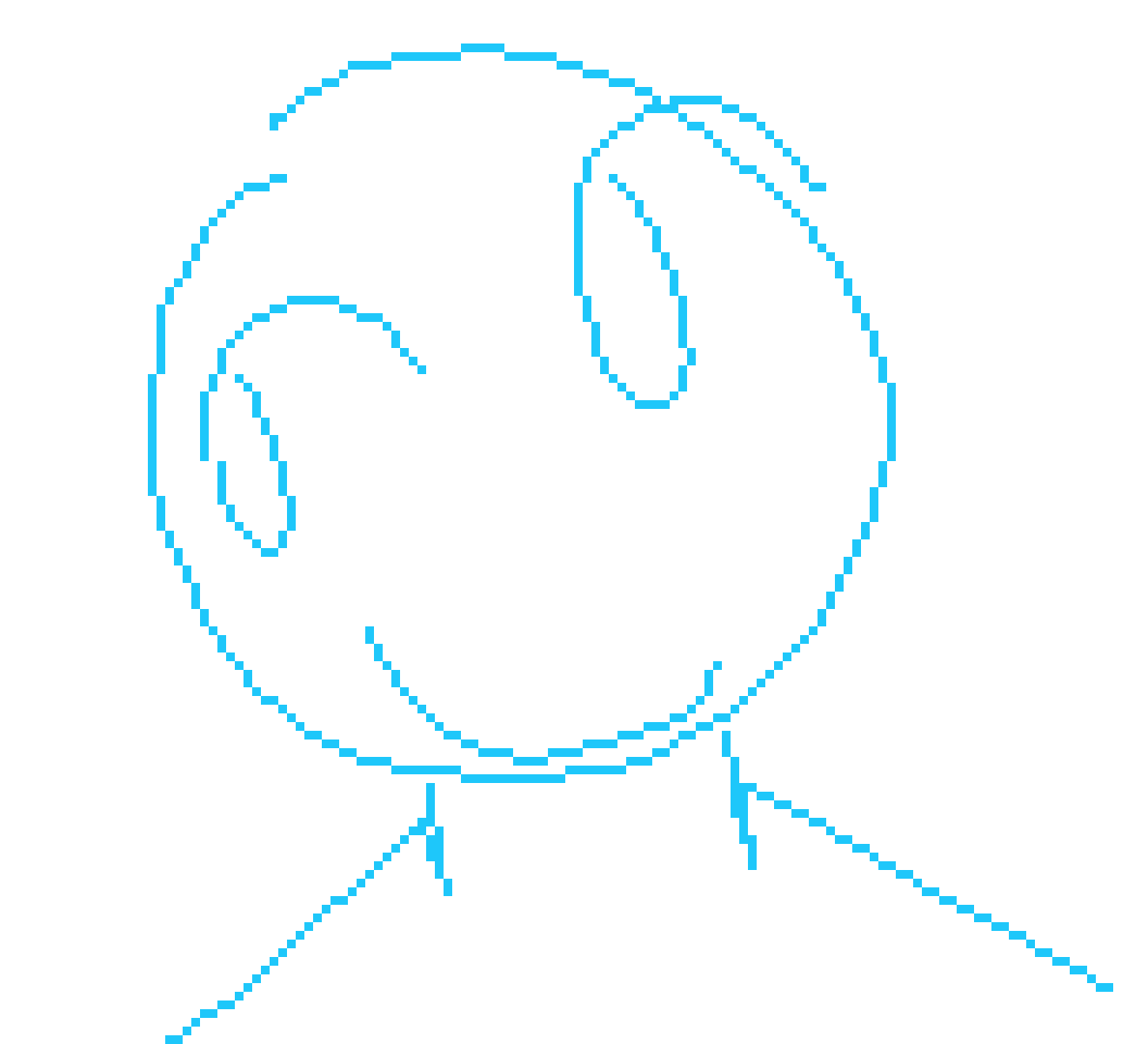 [bce8e5] i see a two tone color lay out with a very small amount of a third darker tone on the edges