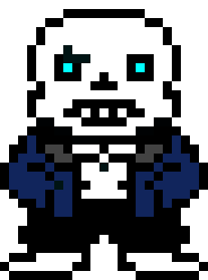 [9664c4] Undertale blue sans 2