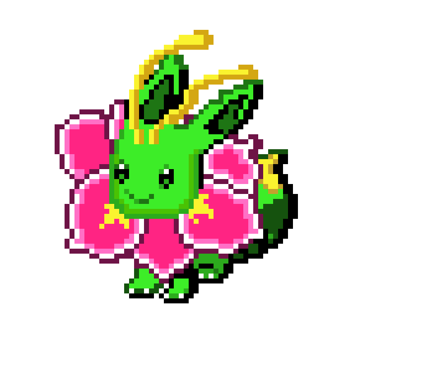 [9664c4] Eevee Hybrid Pixel Art