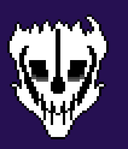 [c7b058] *it blasts at gaster*