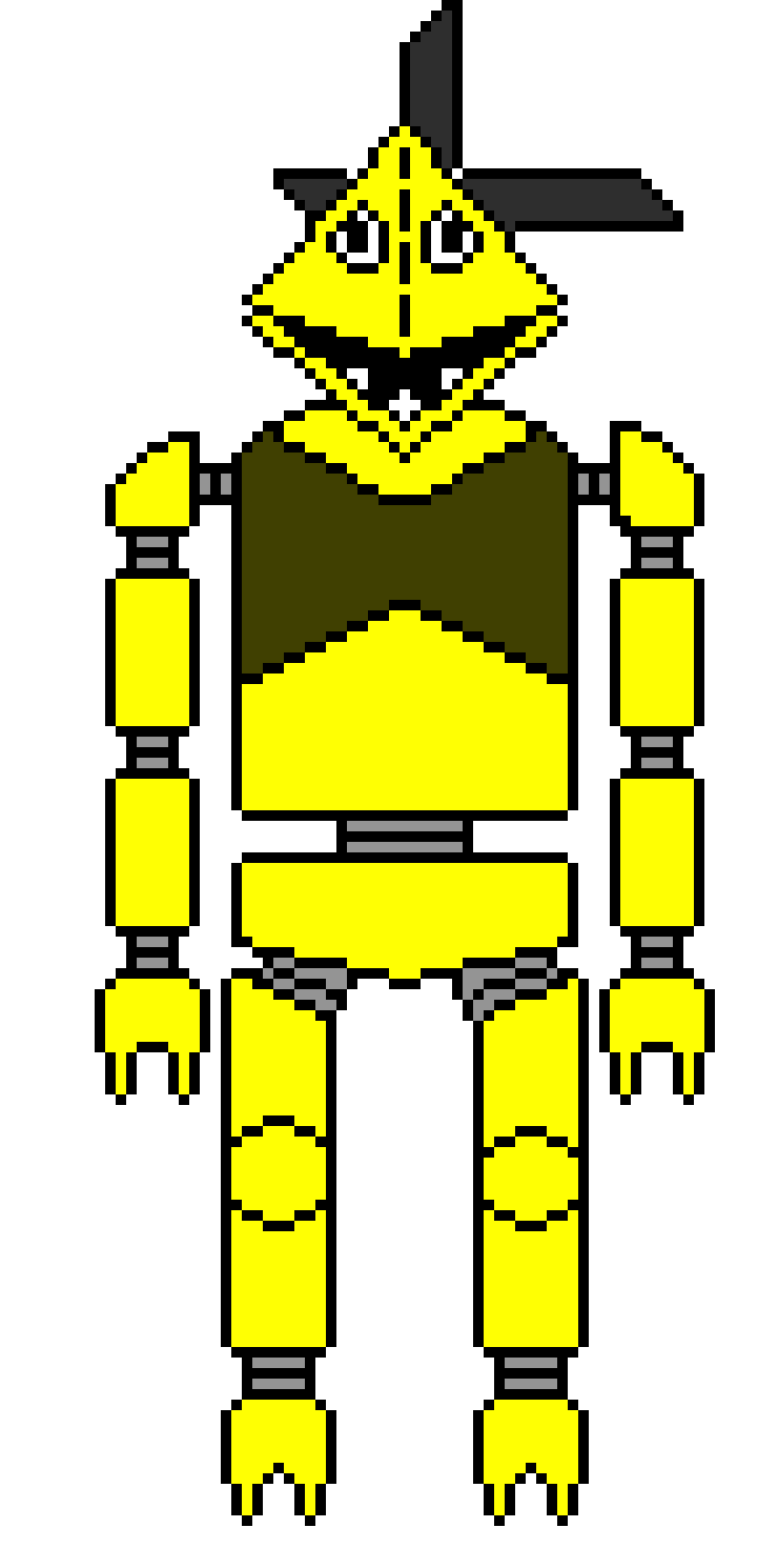 Classic Yellow The Rainbow Monster 