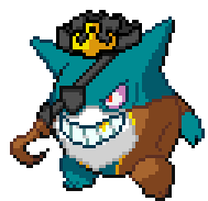 [990543] Dhelmise/Gengar - Captain Concept.