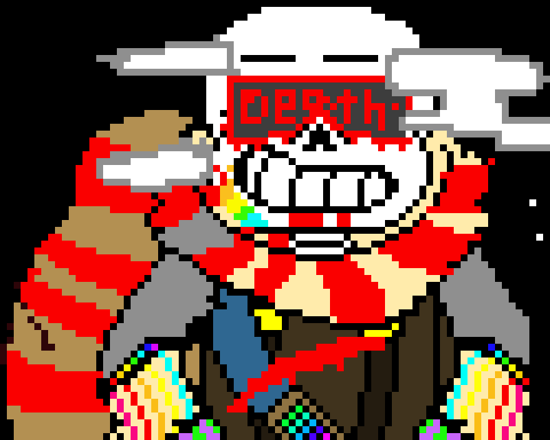 [41735c] Fell Fresh!Ink sans Phase 3 - Fresh!Ink sans