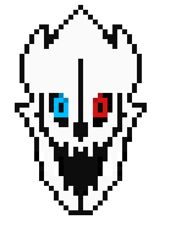 [9664c4] corruptale gasterbaster (open) Sprite