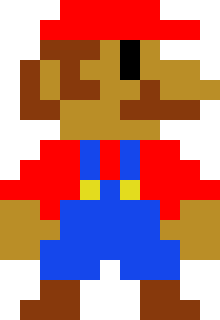 [ca28fc] Mario 8-bit