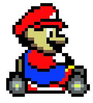 16-Bit Mario (Super Mariokart)