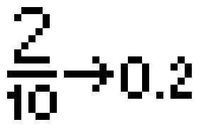 [9664c4] fraction>decimal