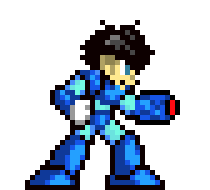[f455be] Afro Mega Man