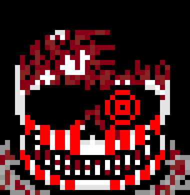 im tryna think of a name for the AU (Sorrow vs Terror) maybe Mirrored Regret (because Terror regrets going in the MTT and im guessing Sorrow regrets being  cursed)