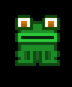 [1bf0ad] Pixel Frog