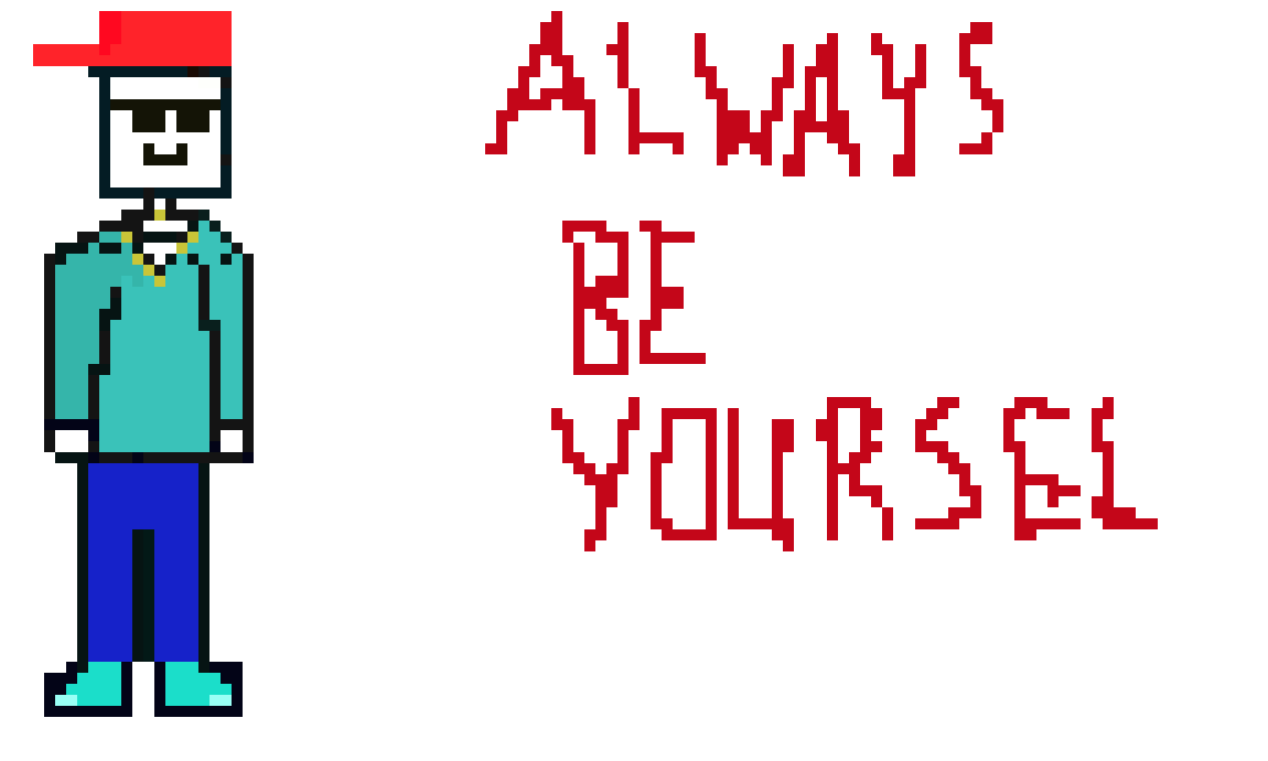 [9664c4] always be yourself