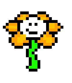[9664c4] Flowey The Flower - Undertale